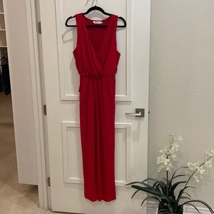 Red romper, good condition
